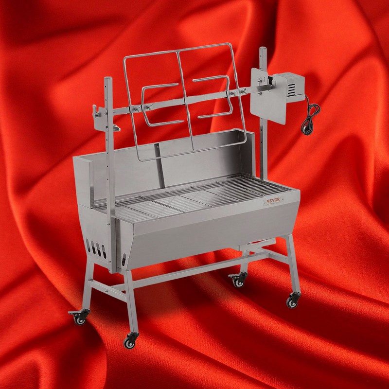 Assador de pernil (rotação automática ou manual)